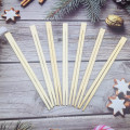 Bio-degradable Disposable Wooden chopsticks with paper packing